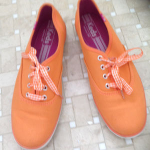 Cute Orange Keds Sneaker, Sz 7.5